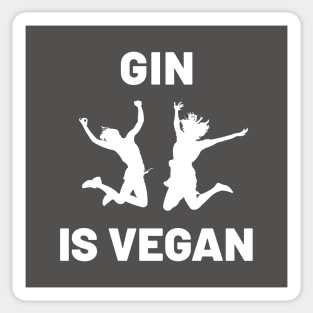 Gin is Vegan #4 Sticker